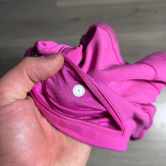 Lululemon Pace Rival Skirt Pink Mid Rise Size 4 Athletic Tennis Running Casual - Picture 3 of 5